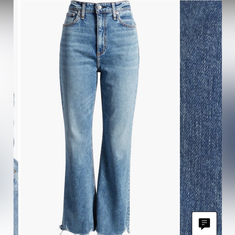 Rag & Bone Casey High Waist Ankle Flare